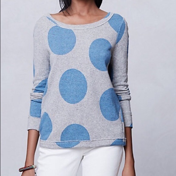 Saturday Sunday/Anthropologie Dot Sweatshirt - Picture 2 of 5